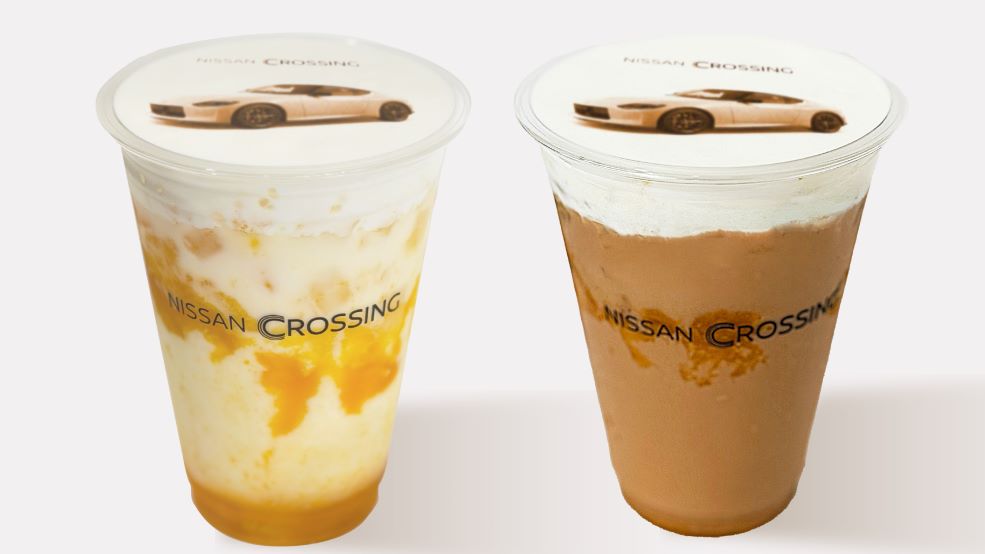 MANGO LASSI MACCHI-ART & MANGO ROYAL MILK TEA MACCHI-ART